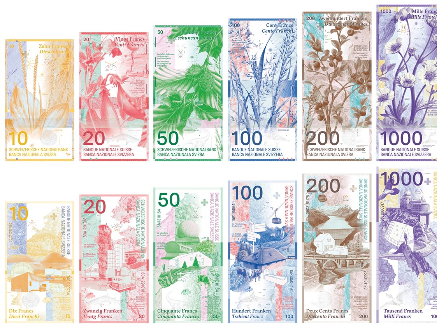 Finalists chosen in design competition for new Swiss banknotes - SWI ...