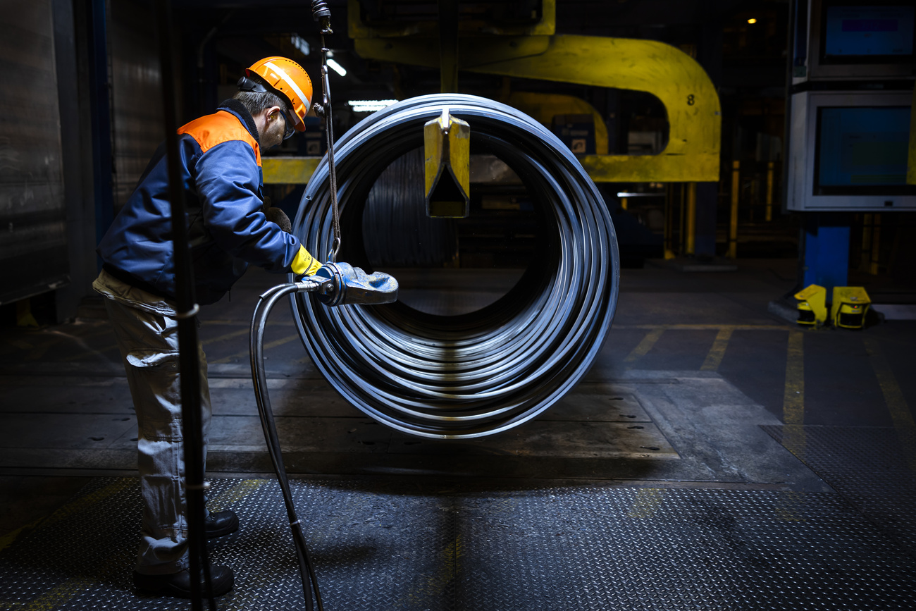 Swiss steel production