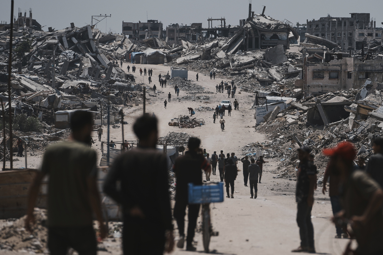 macerie a gaza