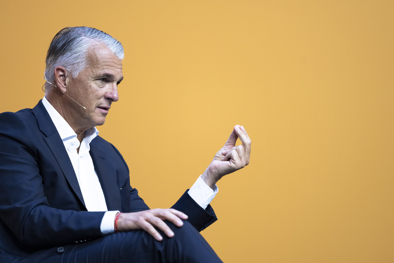 Il CEO di UBS Sergio Ermotti.