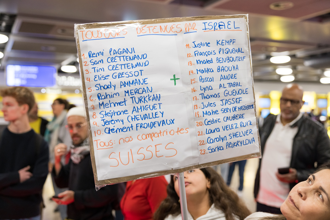 Liste des Suisses détenus par Israël