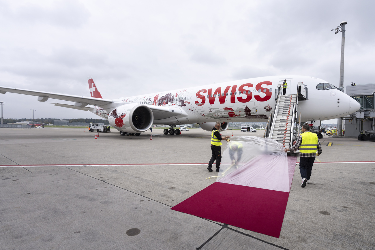 At the beginning of October, Swiss welcomed a new Airbus A350.