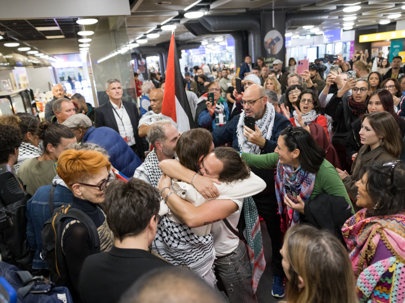 Gaza: Swiss members of the flotilla have returned to Switzerland