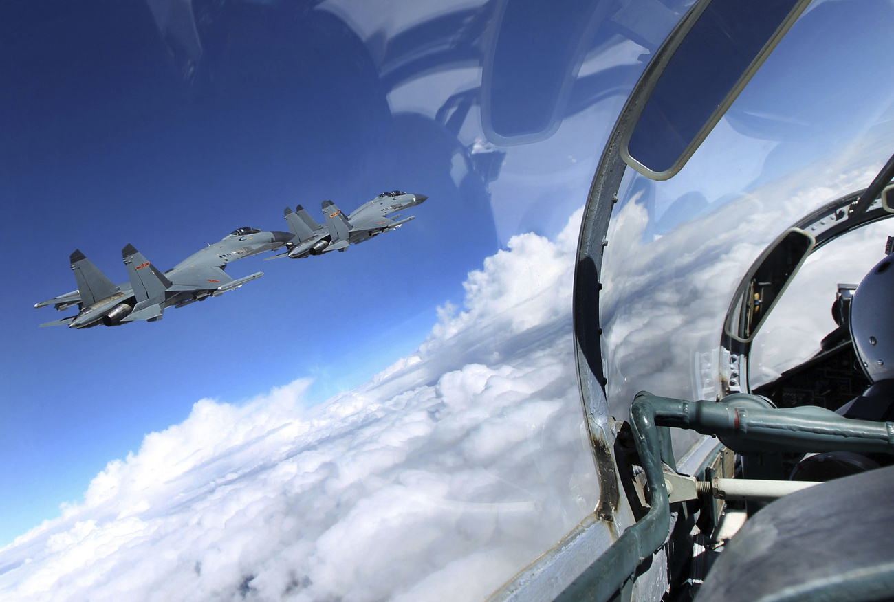 中国日前在台湾附近进行军事演习的说法被台湾国防部否认(象征性图片)。