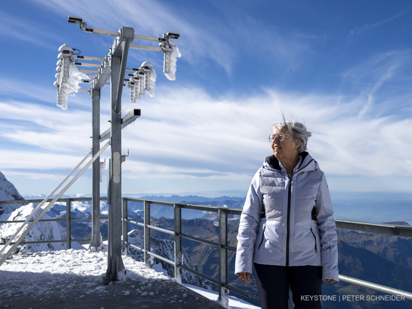 FOPH sets up radioactivity measuring station on the Jungfraujoch