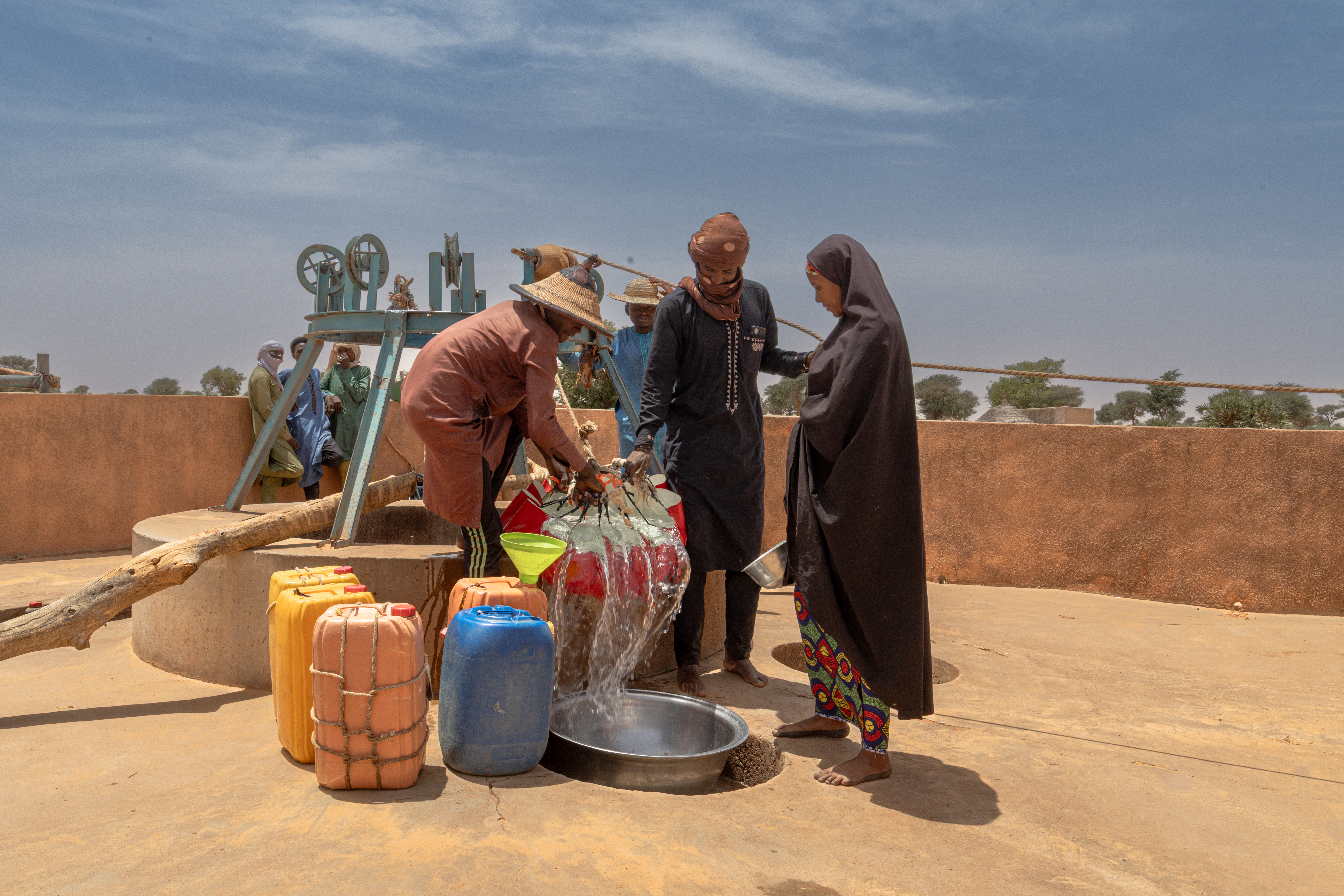 PHRASEA MARADI - Rougga Chigali Construction d'un Puits pastoral 08 Avril 2025. ,;, ,;,,