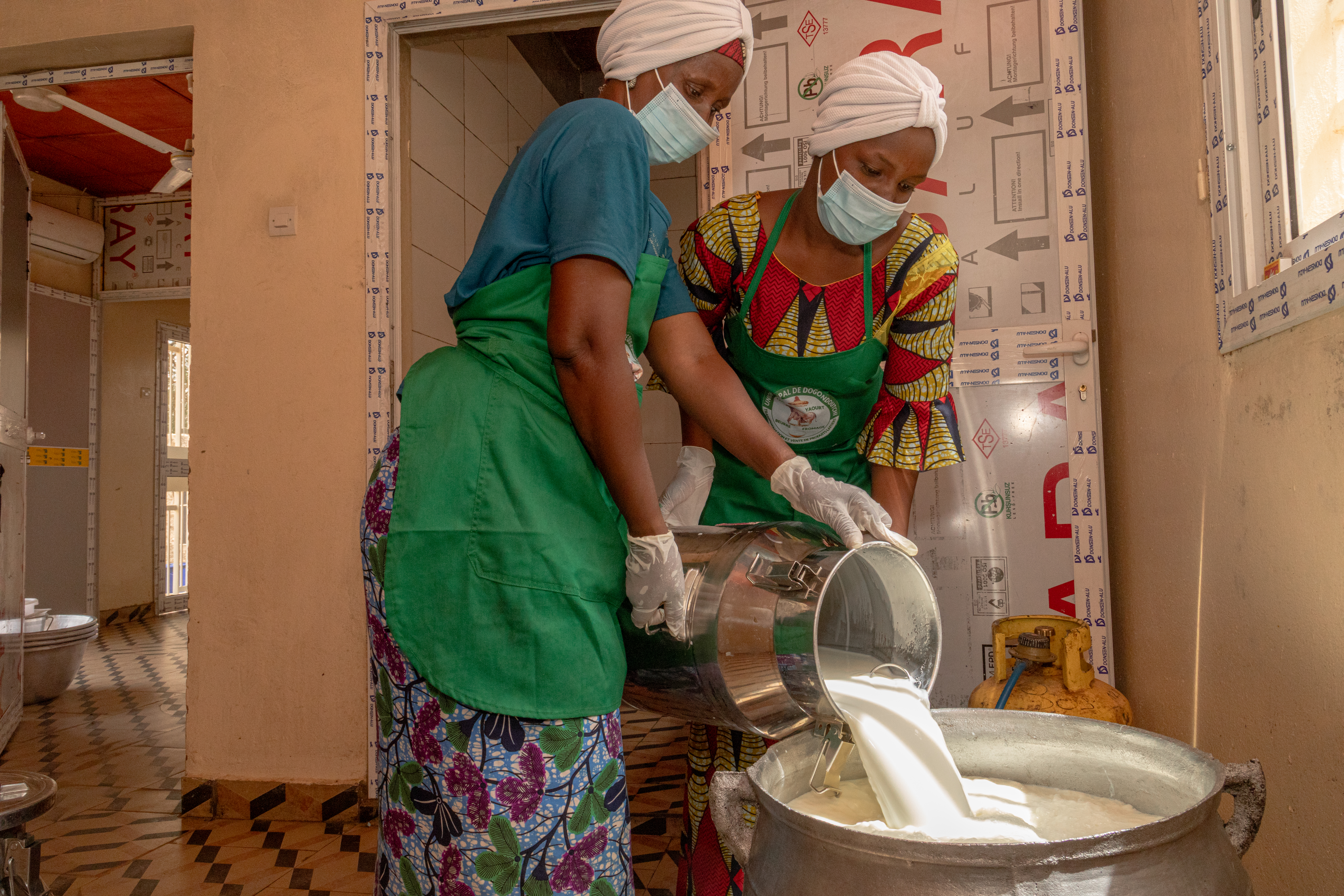 PROMEL DOSSO - Doutchi Unité de Production yaourt Laiterie Tchipal 22 Mars 2025