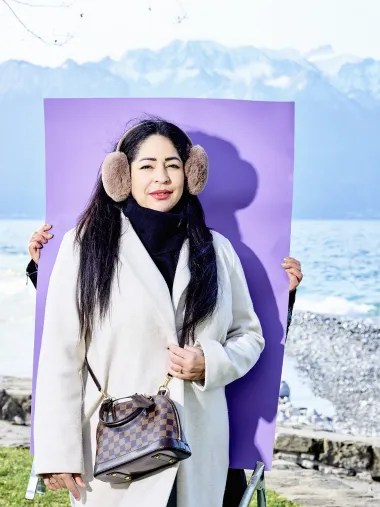 2025年1月安格丽娜-洛丽塔·马松(Angeline-Lolita Masson)与亲生母亲见了面。