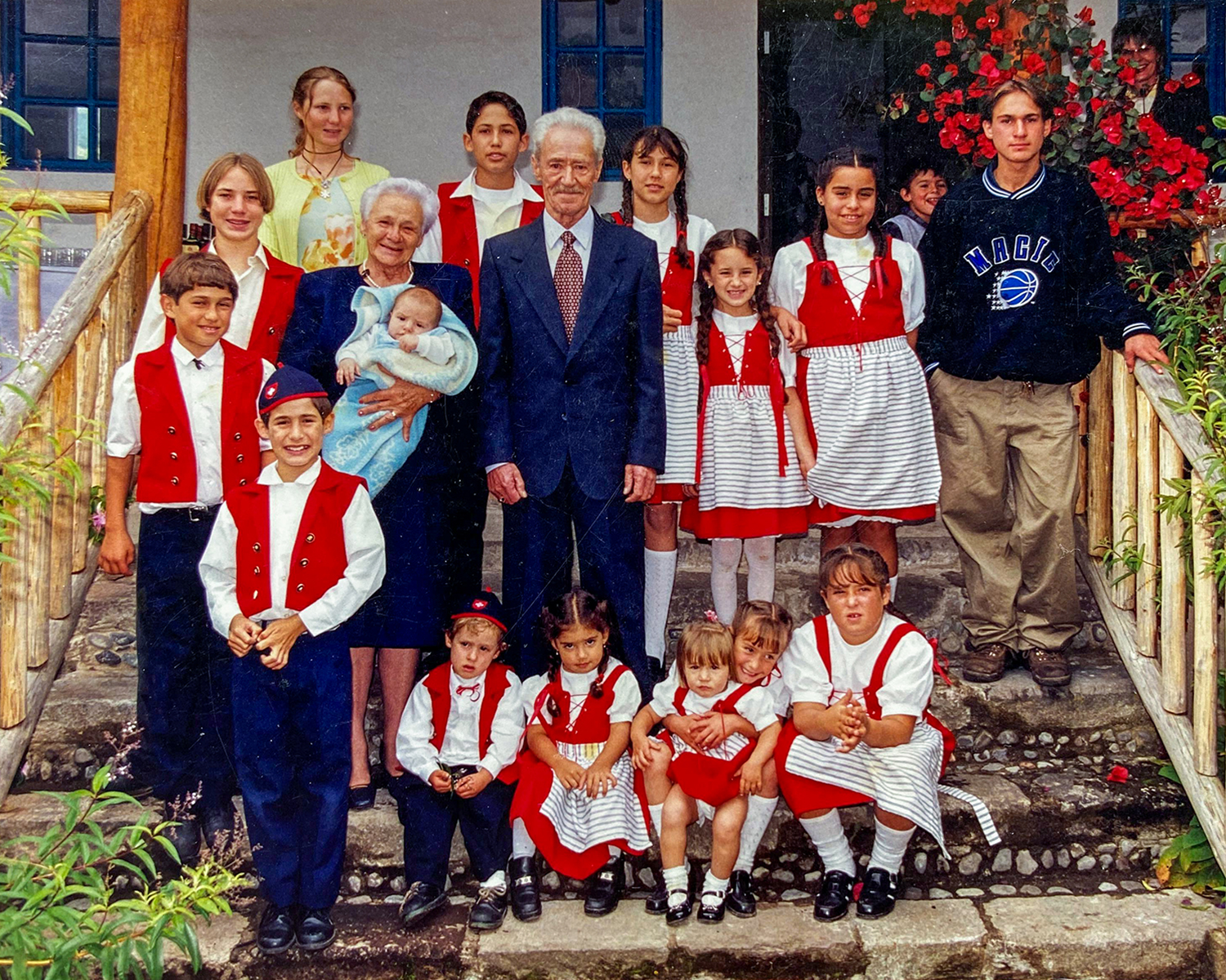 Familienfoto von Gabriela Purtschert