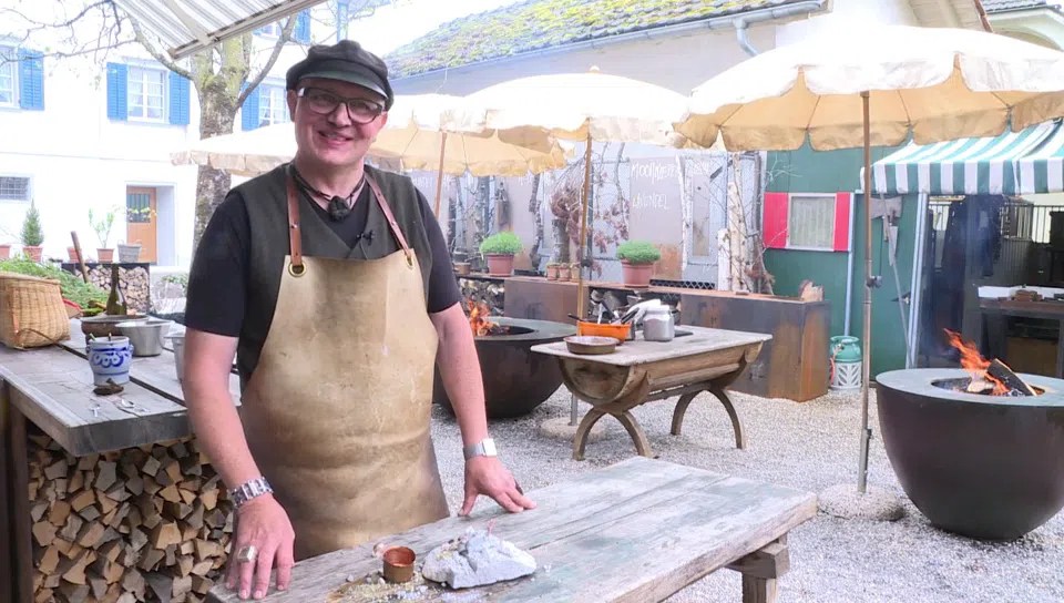 Swiss chef Stefan Wiesner from Entlebuch