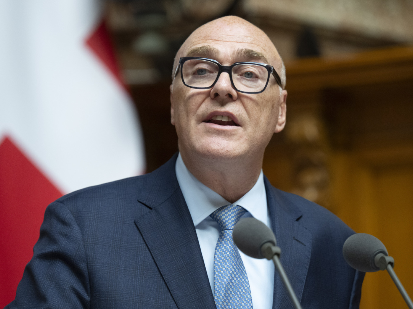 Federal Councillor Pfister warns of security policy risks