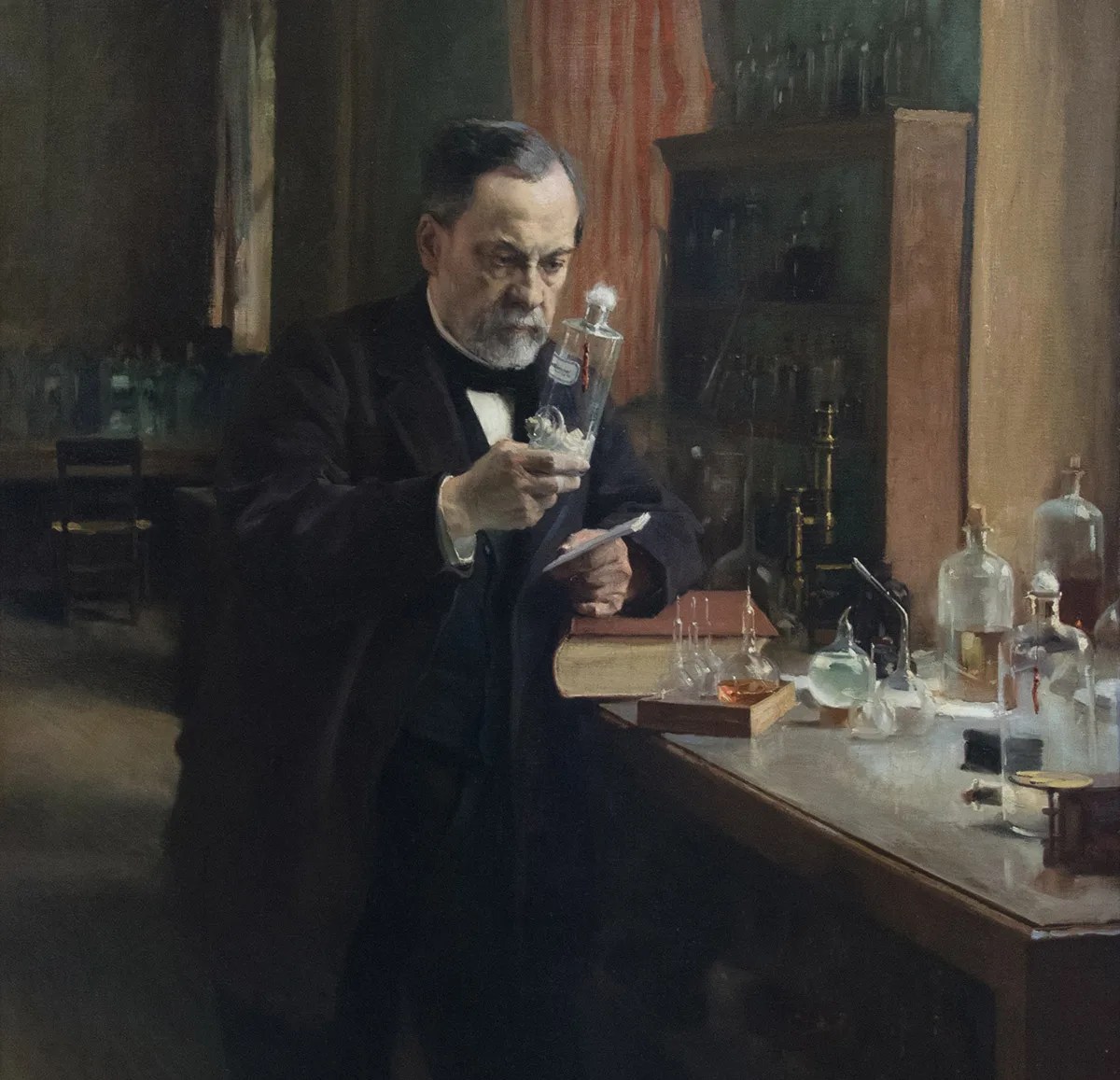 Tableau représentant Louis Pasteur