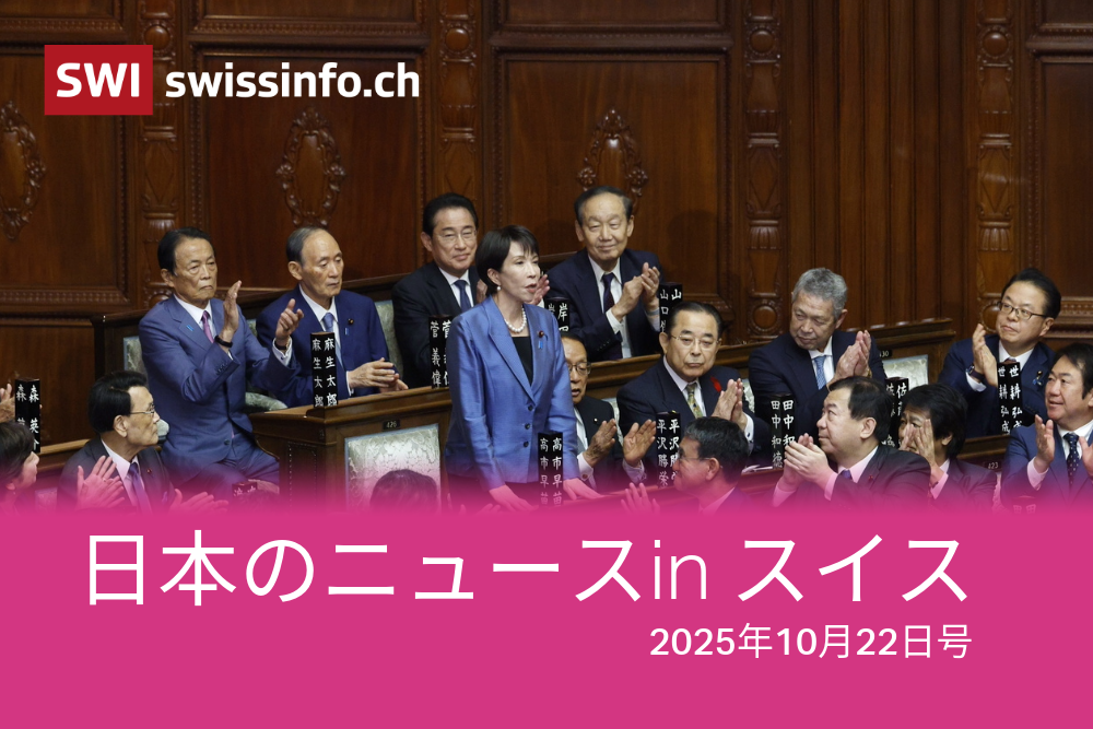 議場で起立する高市早苗議員
