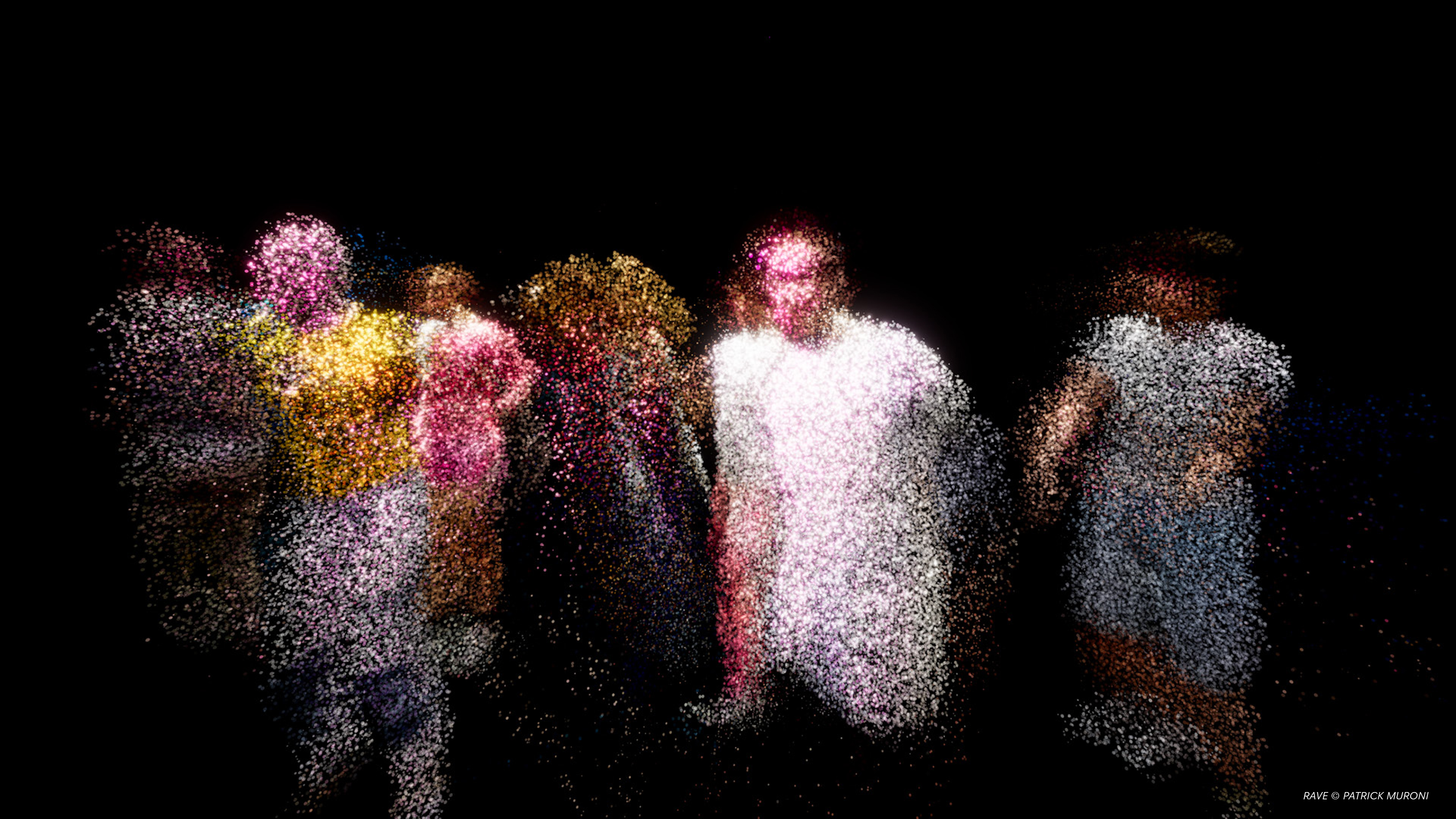 Scene of "Rave", Patrick Muroni's VR film.