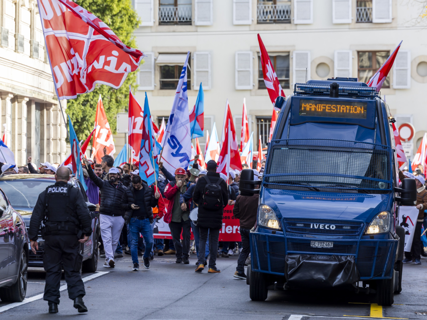 Construction workers strike: 7,000 workers in French-speaking Switzerland cross their arms