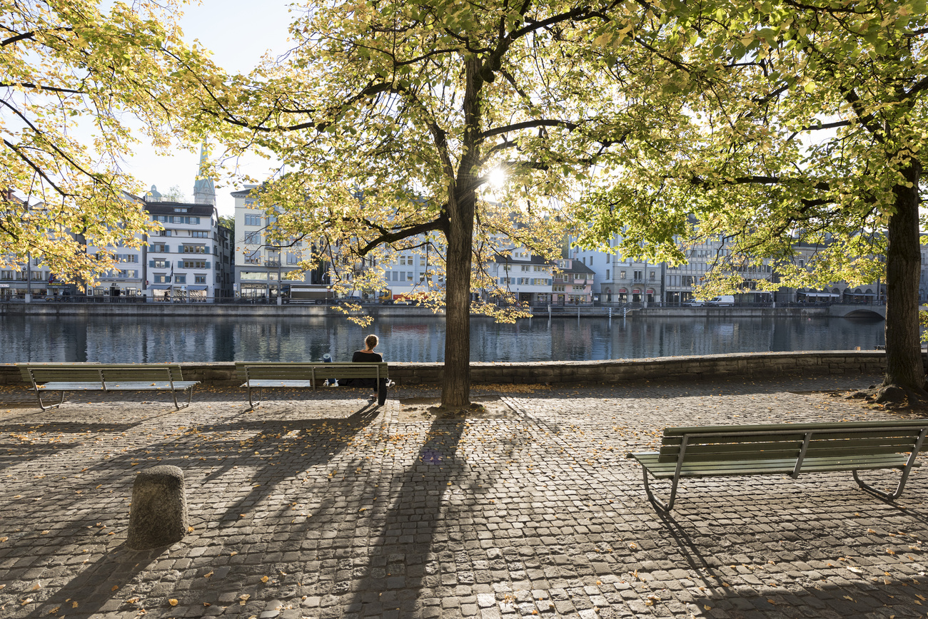 Limmat riverside, Zurich