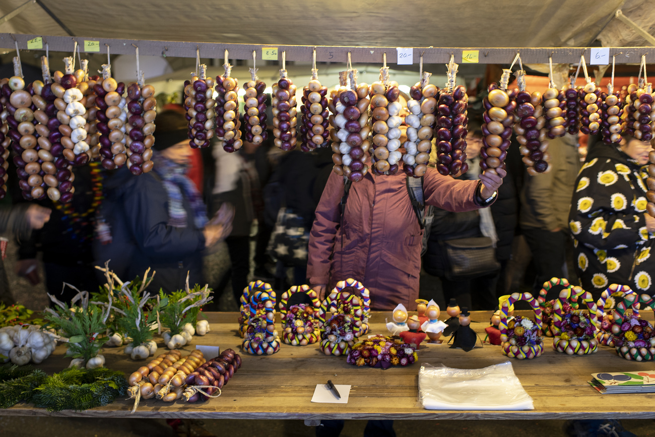 Il mercato delle cipolle.