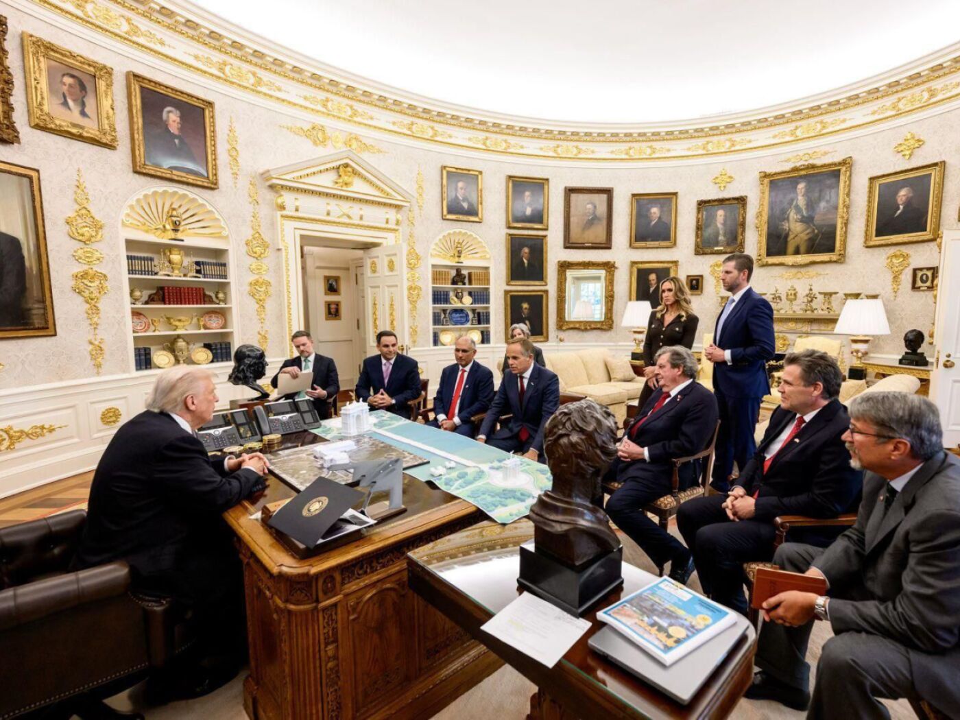 The meeting was held ‘in a constructive spirit’.