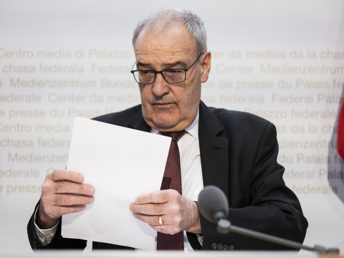 New tariffs possible in ten to twelve days according to Parmelin
