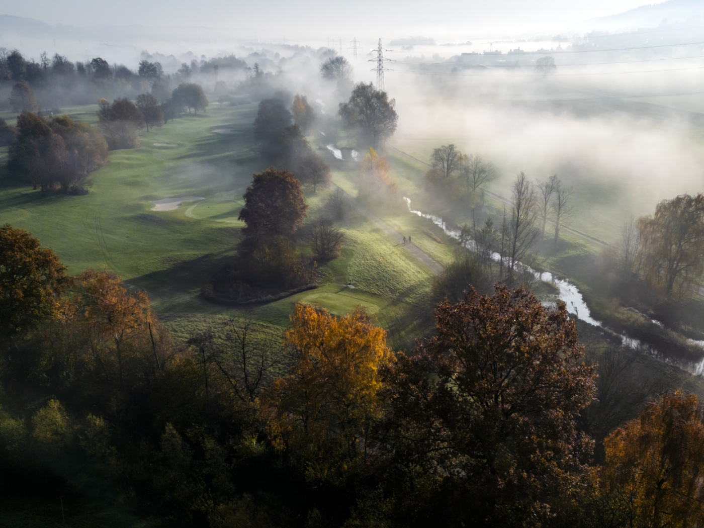 This year's autumn temperatures are within the normal range
