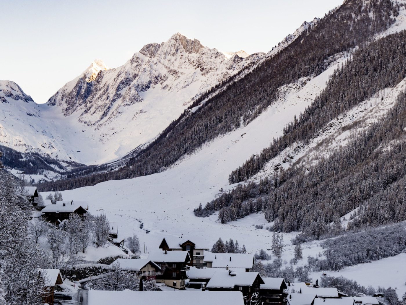Swiss valley ready for winter tourists after landslide