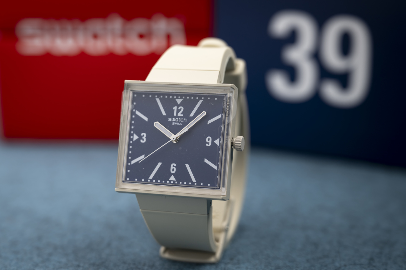 Swatch may stop producing its "WHAT IF...TARIFFS?" watch. The watch maker created it to criticise the 39% import tariffs imposed by the US on Switzerland, which are detrimental to the watch industry.