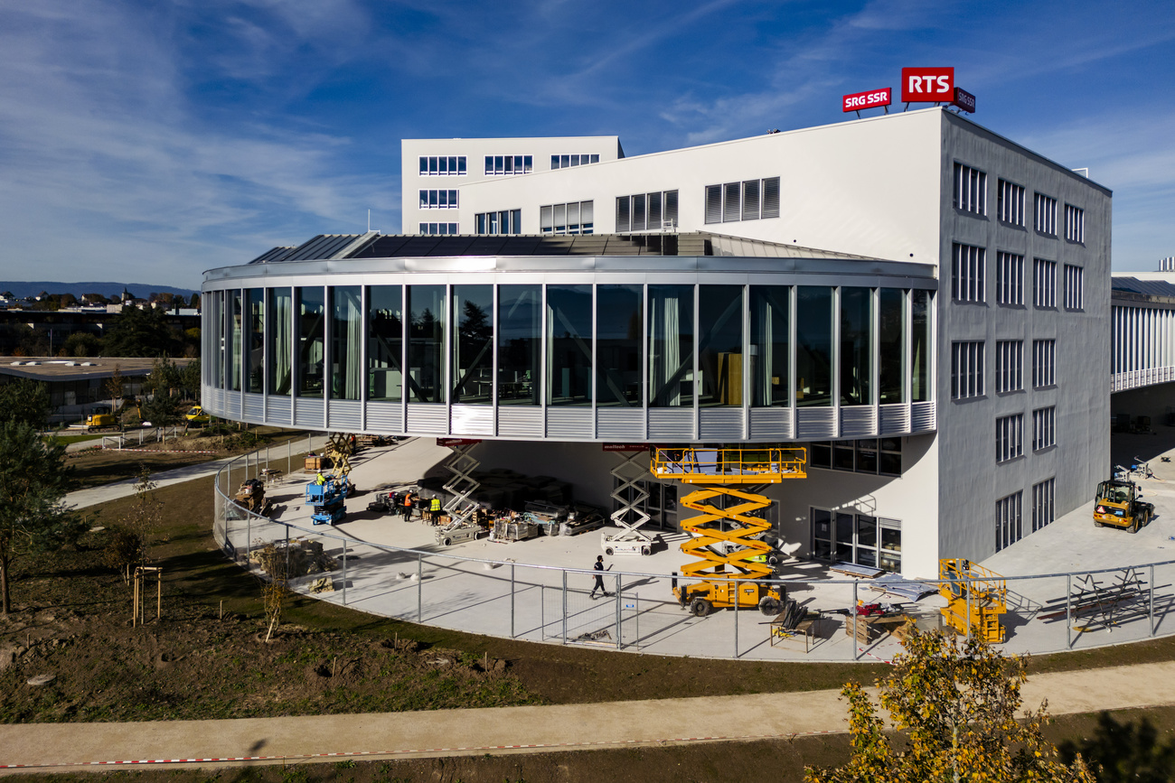 The new RTS Lausanne-Ecublens site will accommodate 950 people,
