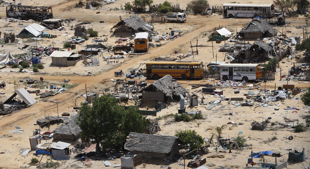 Verwüstung nach Bürgerkrieg in Sri Lanka