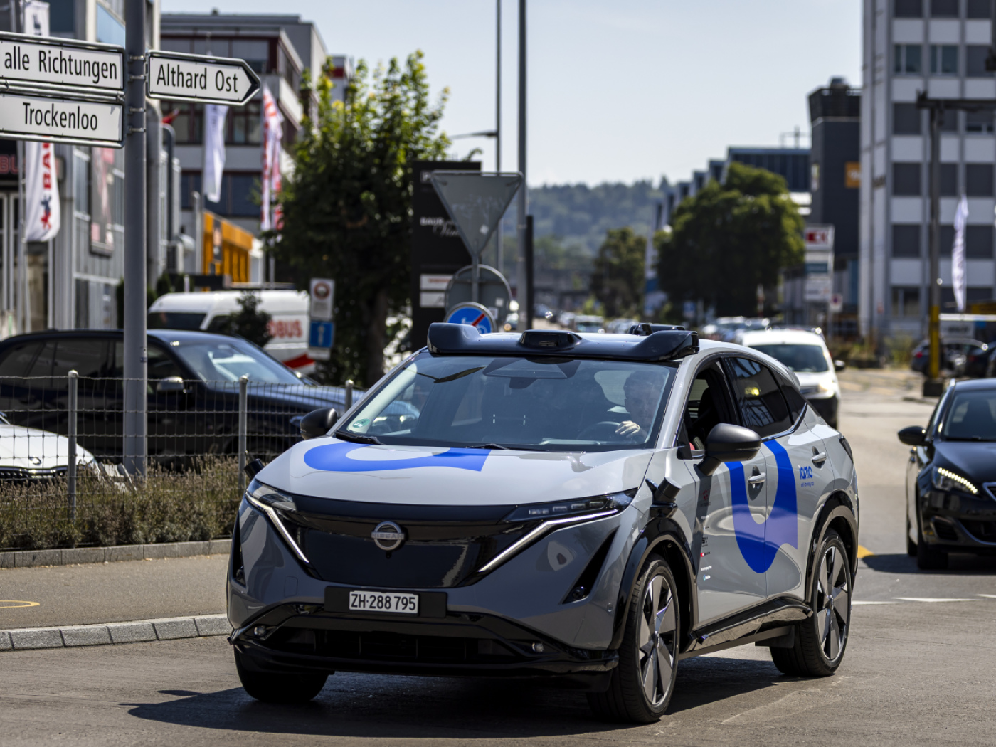 Erstmals selbstfahrende Autos auf den Strassen des Furttals