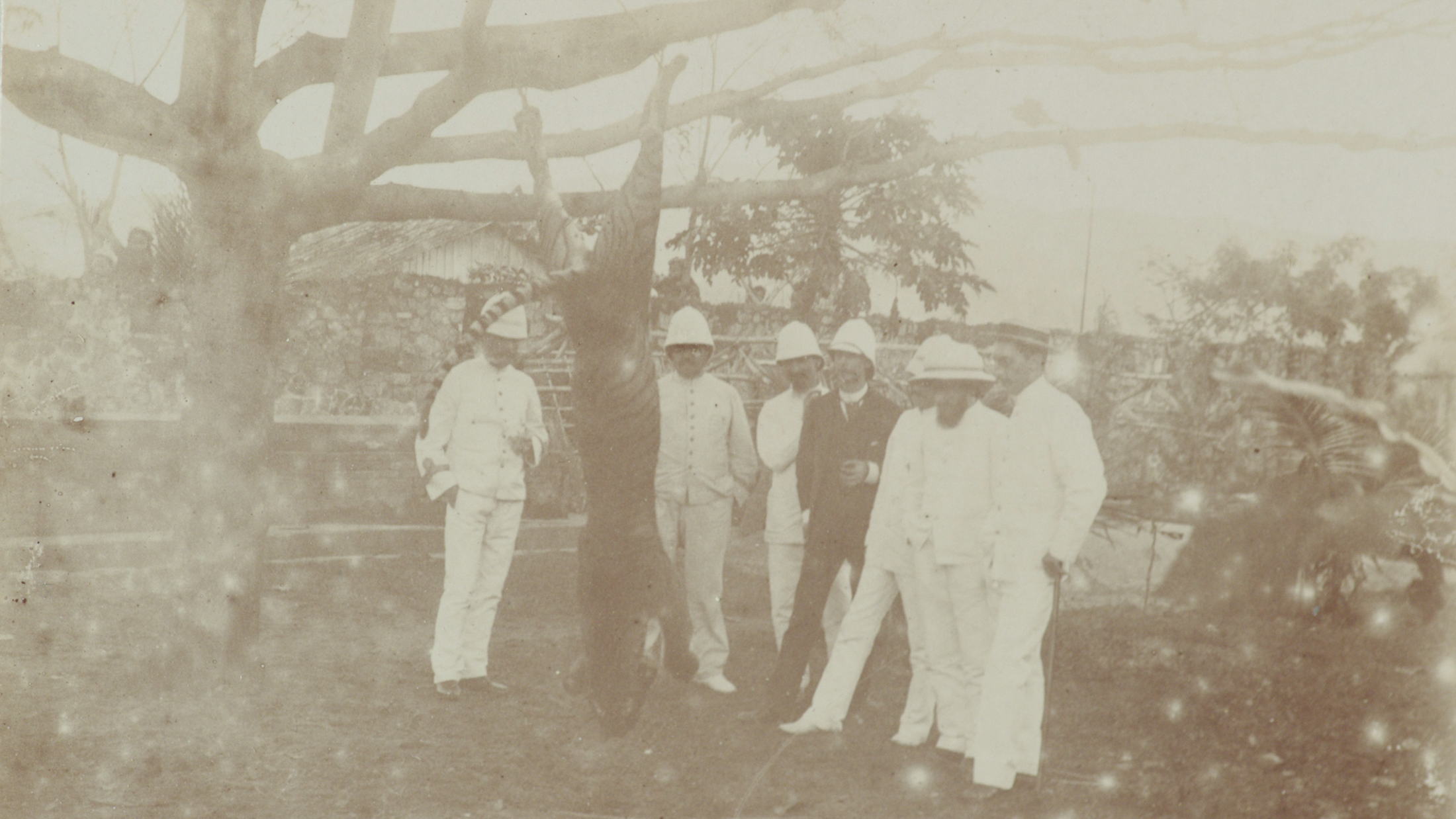 Scene of "Au Revoir Siam": the VR film invites the viewers to an immersion in time...