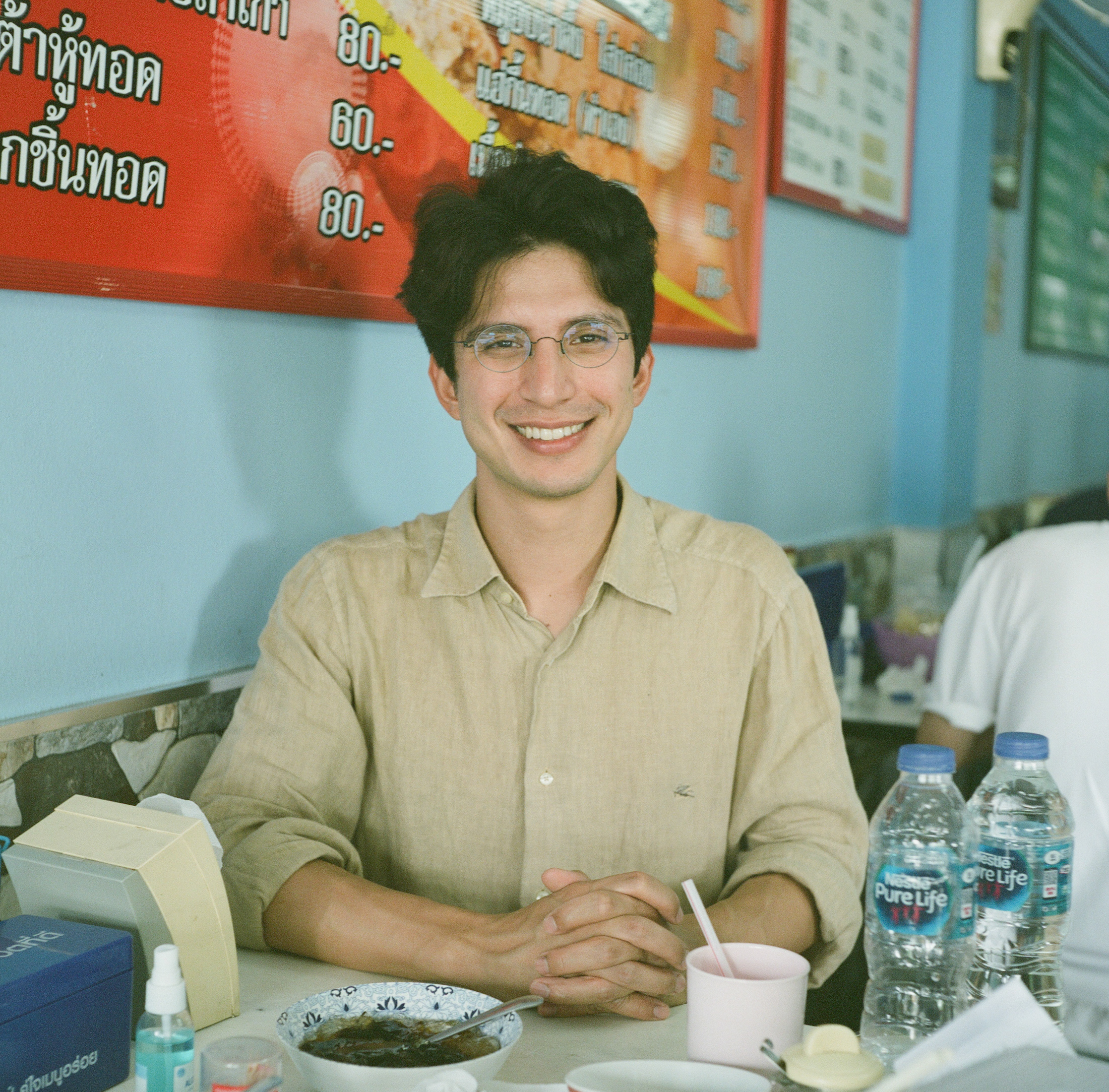 The filmmaker Domenico Singha Pedroli grew up in Ticino, the Italian part of Switzerland.