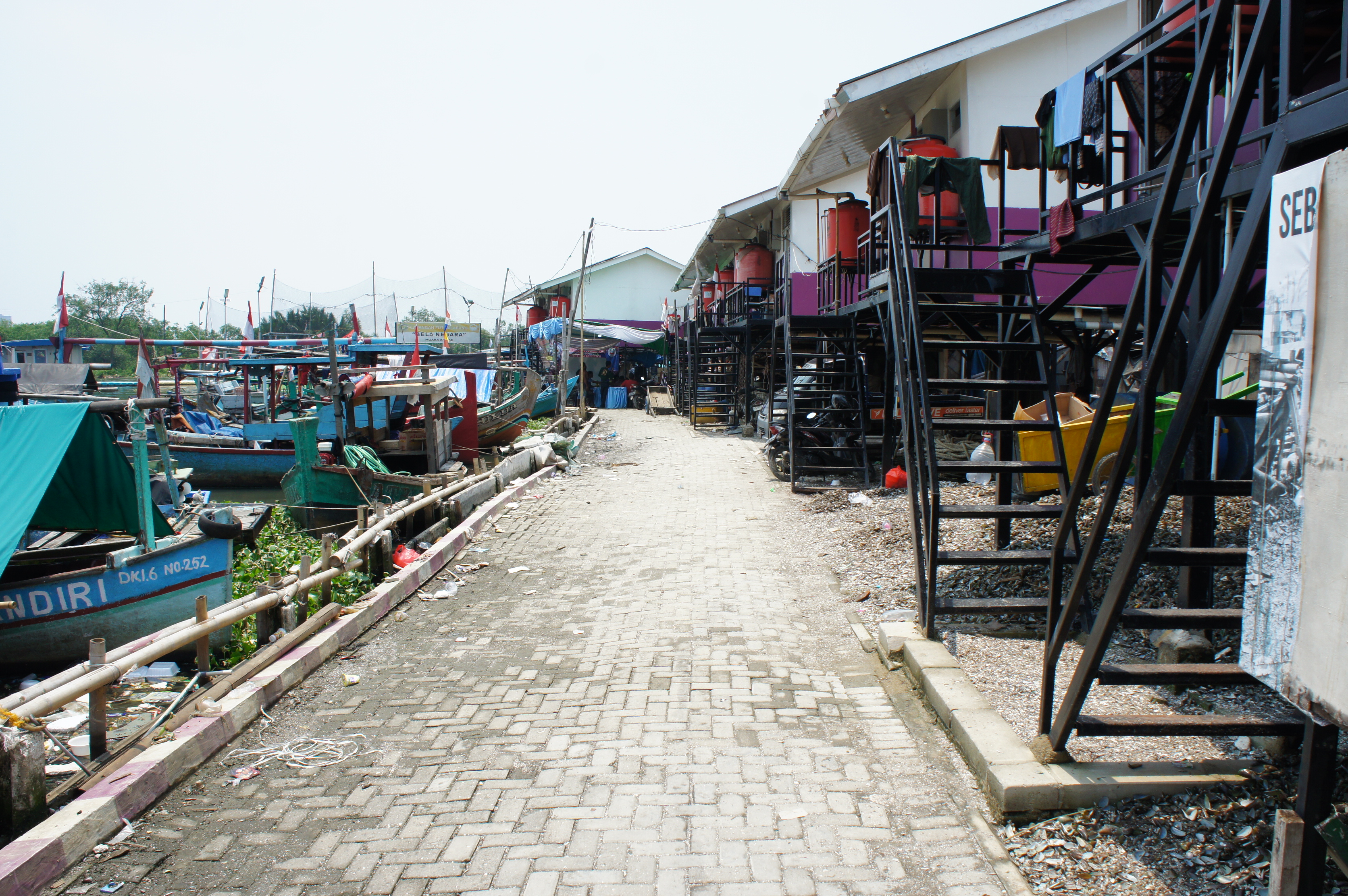 Les autorités ont mis à disposition quelque 200 maisons sur pilotis