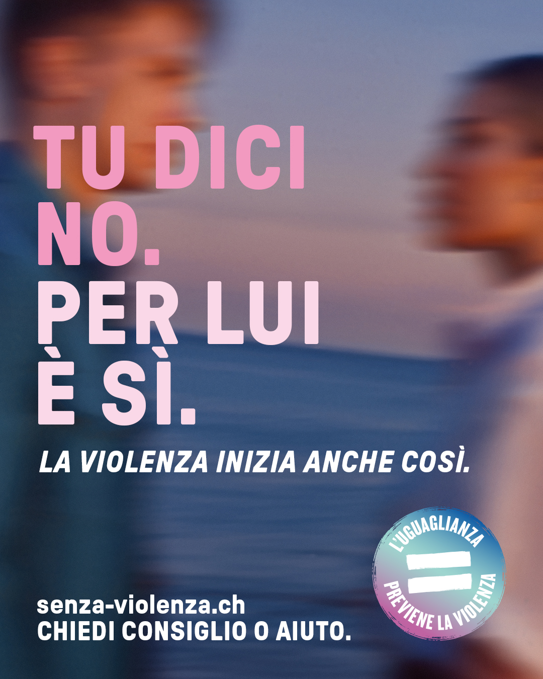 Uno dei manifesti della campagna nazionale.