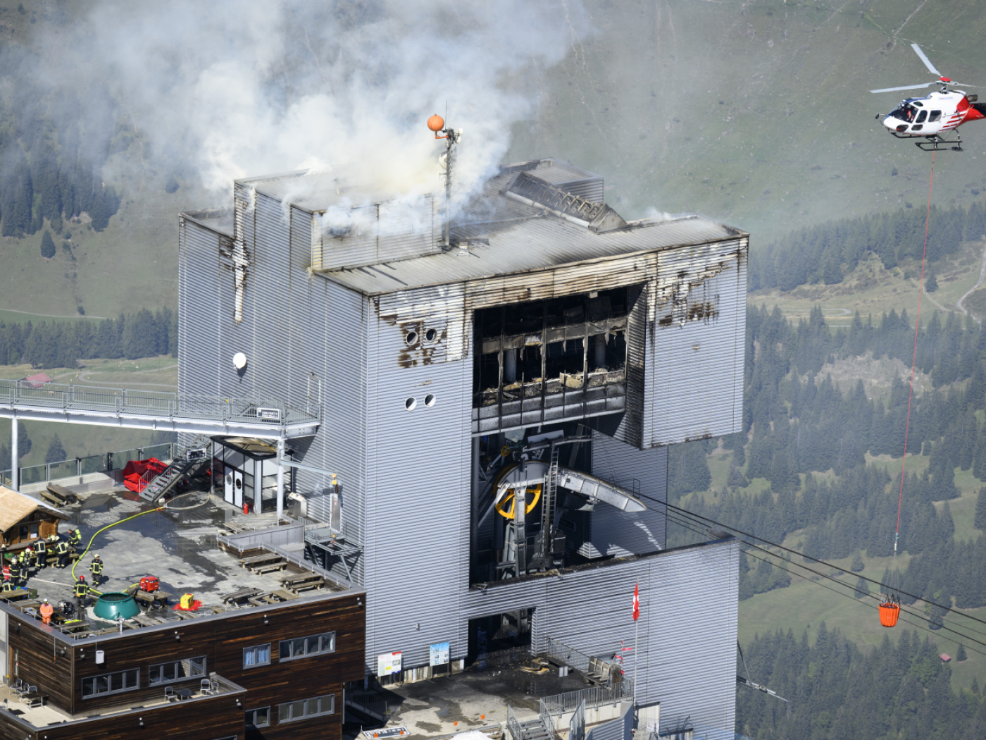 Fire at Glacier 3000: restaurant owner acquitted