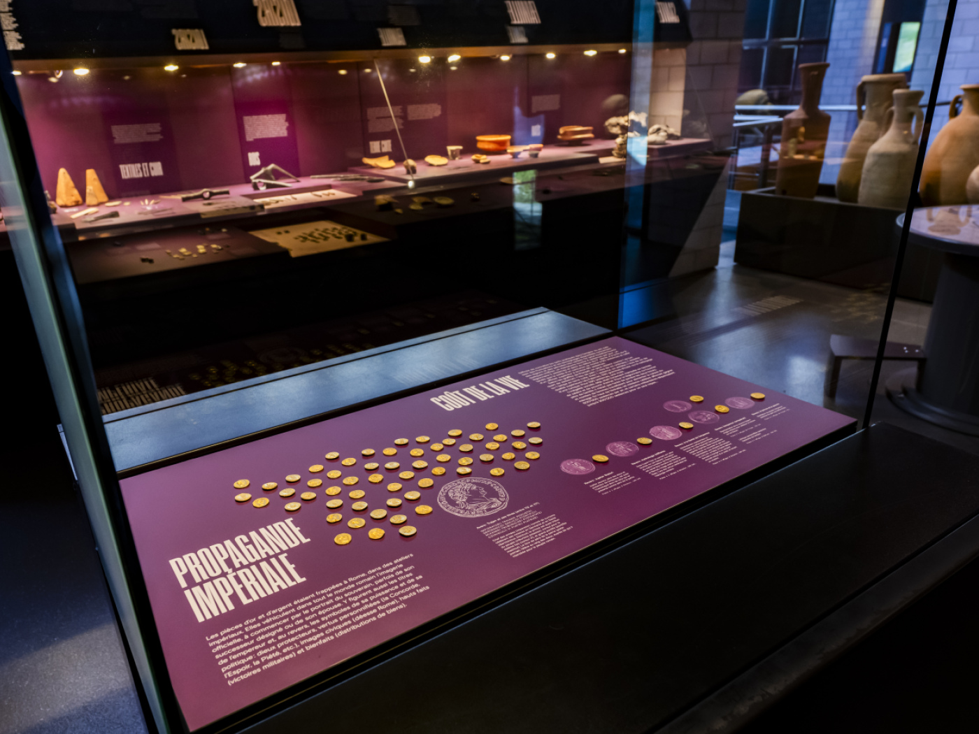 Goldmünzen aus dem Römischen Museum in Lausanne gestohlen