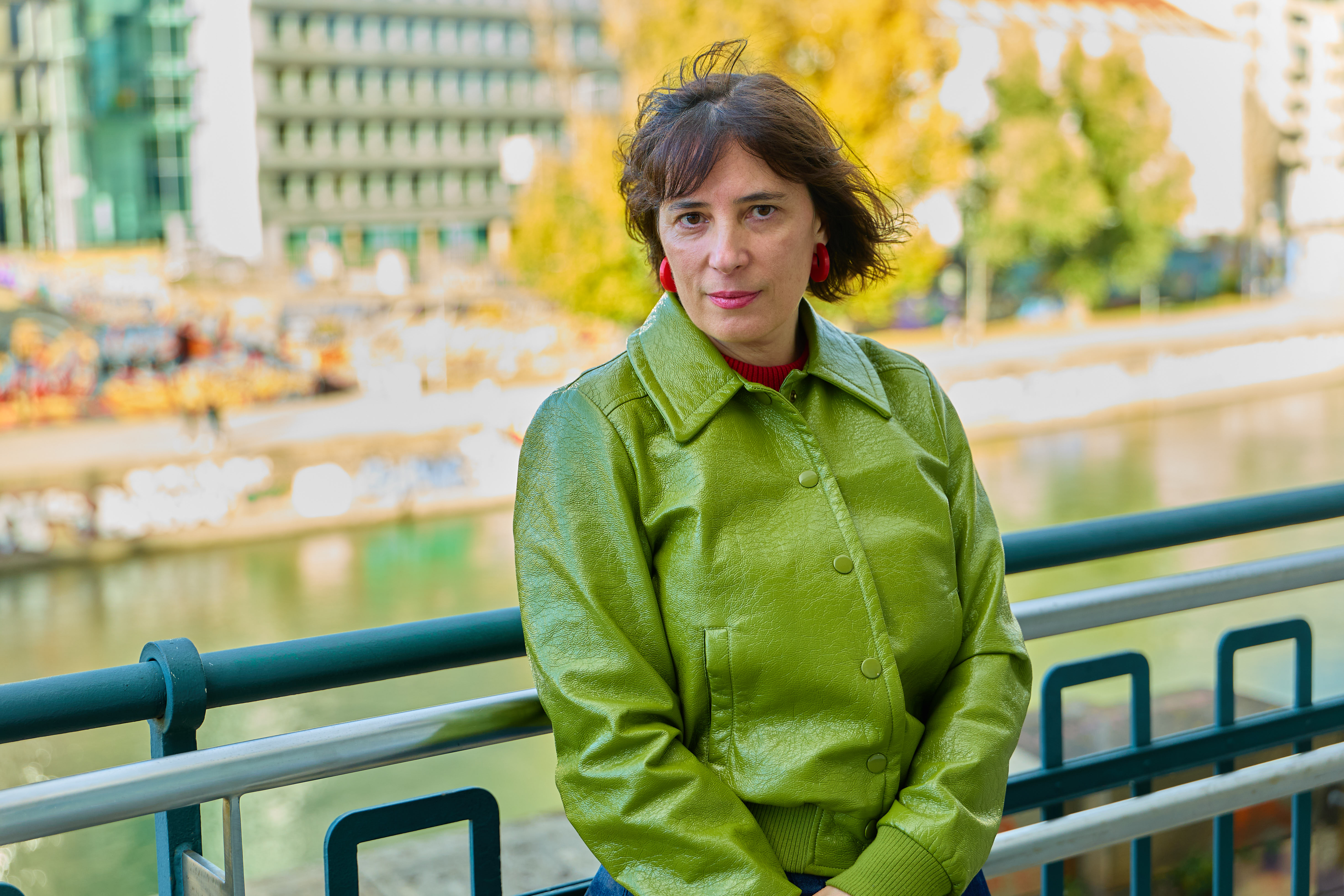 Milagros Mummenthaler at the latest Vienna International Film Festival (Viennale), in October.