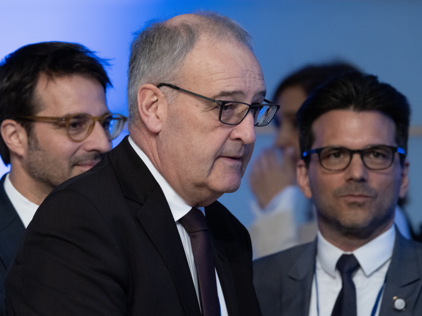 "A very good discussion" on customs duties, says Parmelin