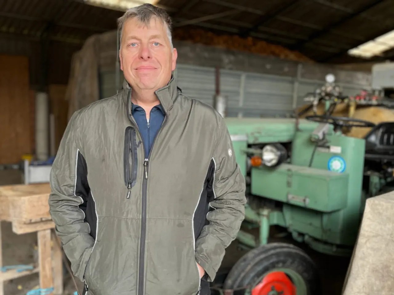 Farmer Andreas Schwab's trailers are full to the brim: 2025 was a good potato year throughout Switzerland.