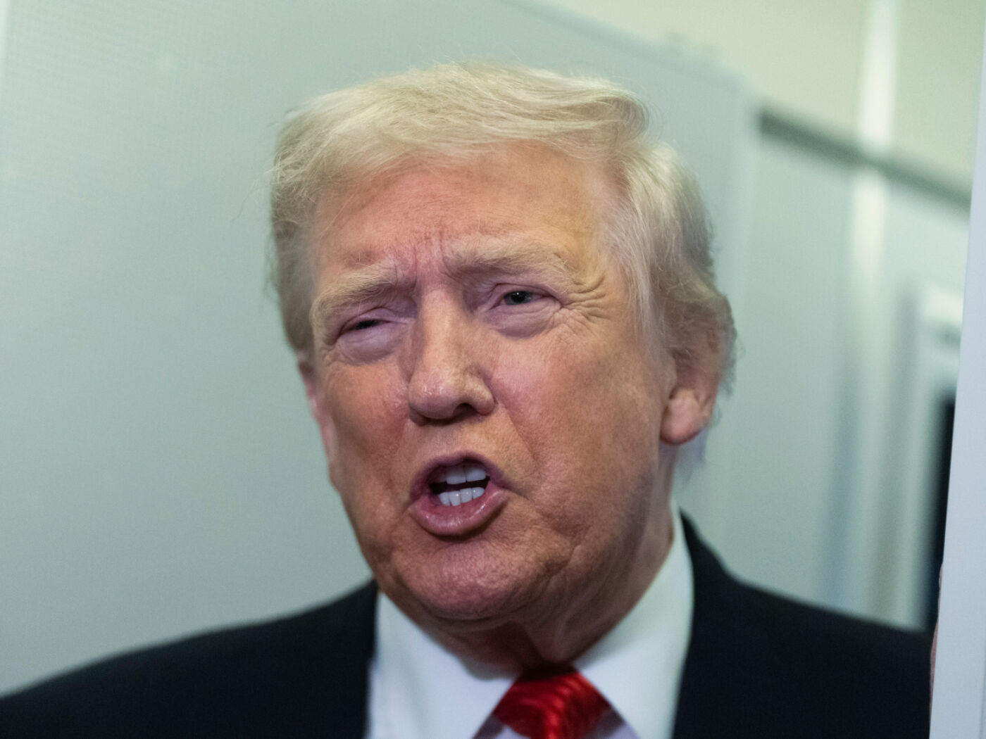 US President Trump holds trade talks with Switzerland