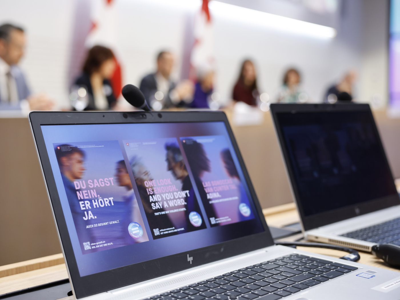 First prevention campaign against domestic violence