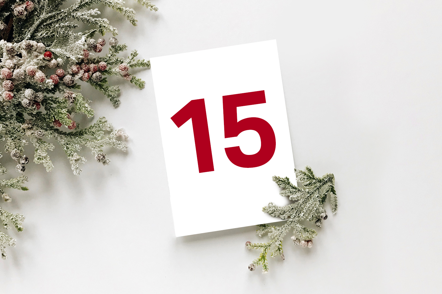 La case 15 du calendrier de l'Avent