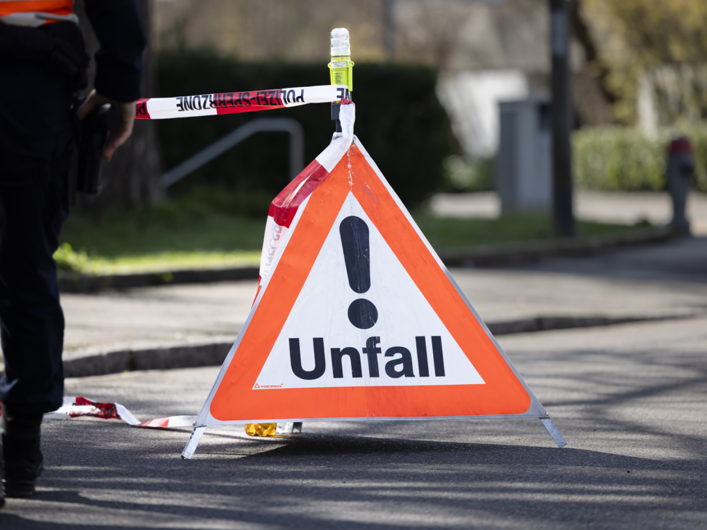 triangolo indicante un incidente