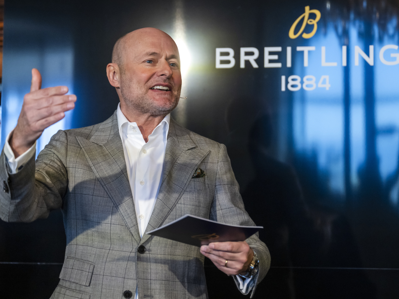 Breitling boss is pleased about reduction in US tariffs