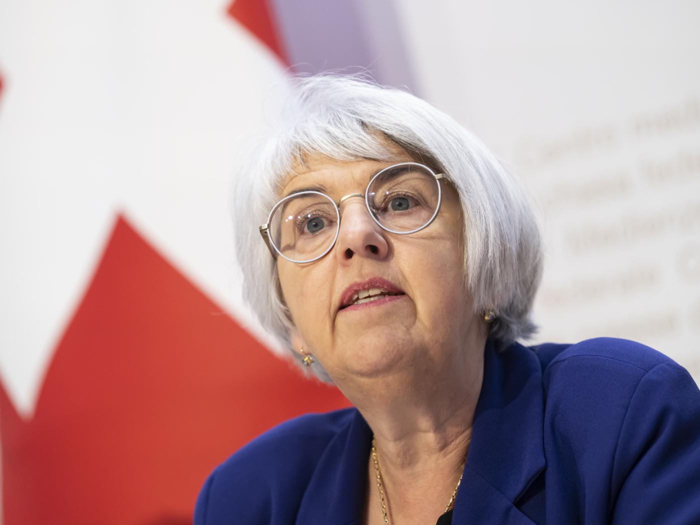 La consigliera federale Elisabeth Baume-Schneider.