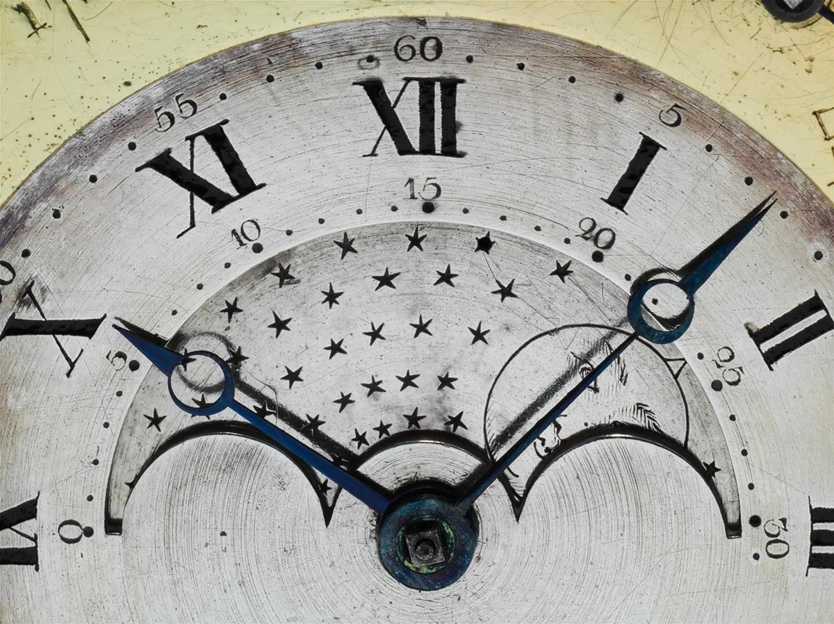 Eine Kirchenuhr