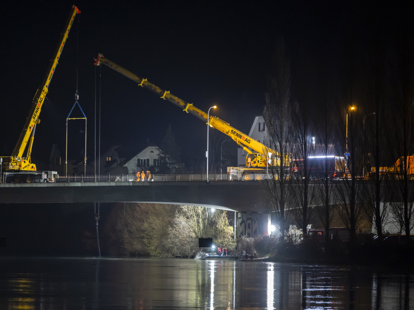Lorry driver recovered dead from the Aare near Olten