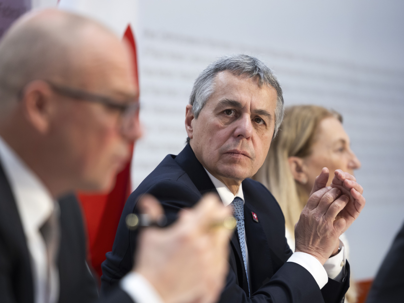 Il consigliere federale Ignazio cassis.