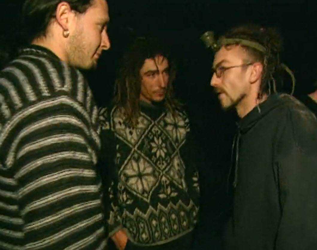 une soirée Goa en l'an 2000