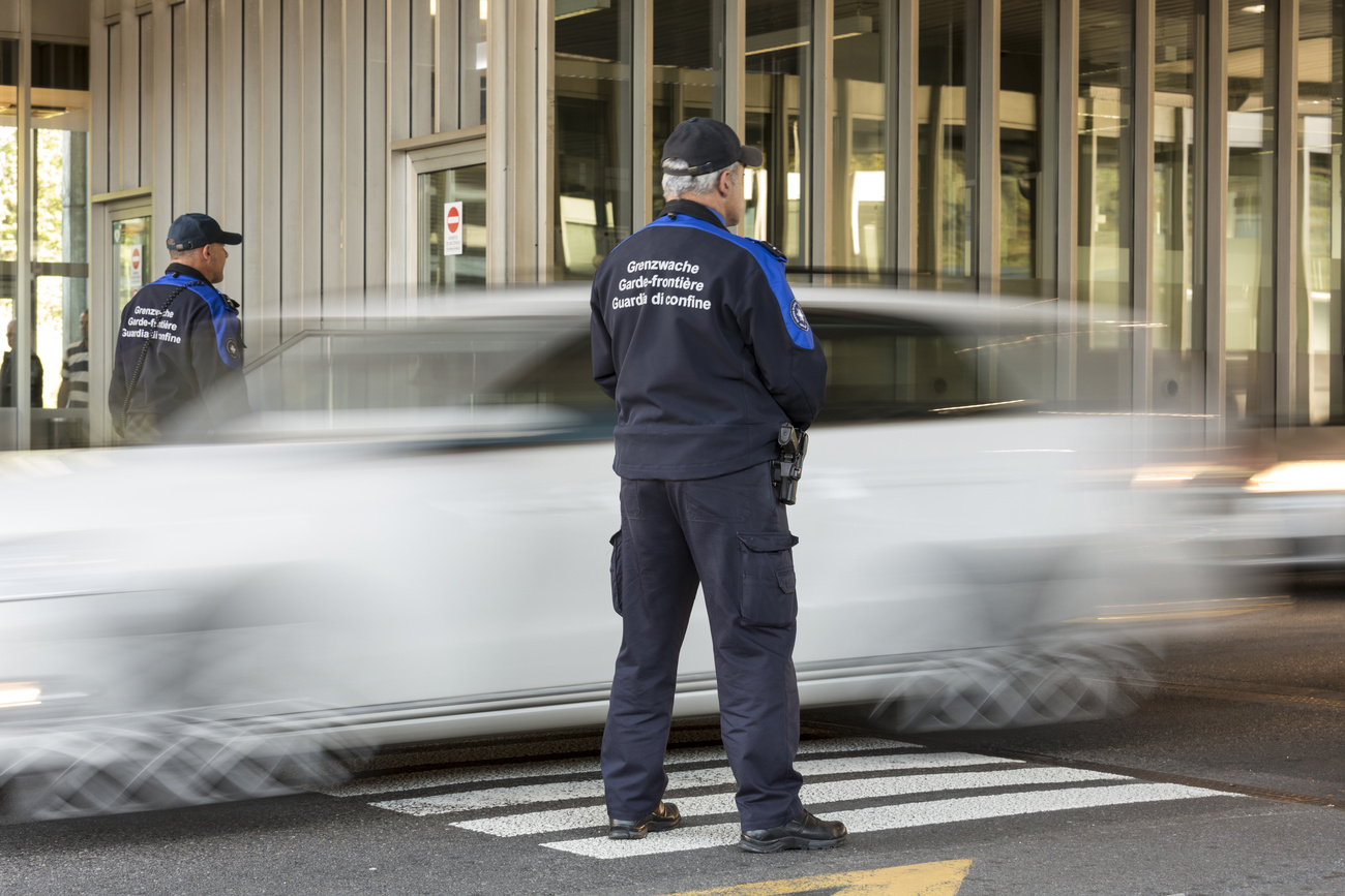 Guardia di frontiera svizzera.