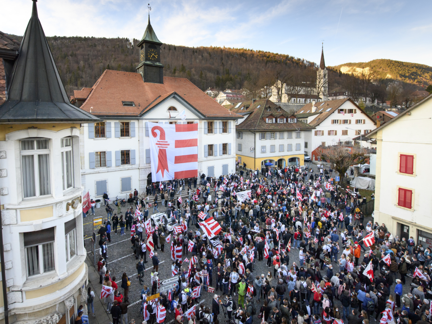 Moutier celebrates its transition to the Jura